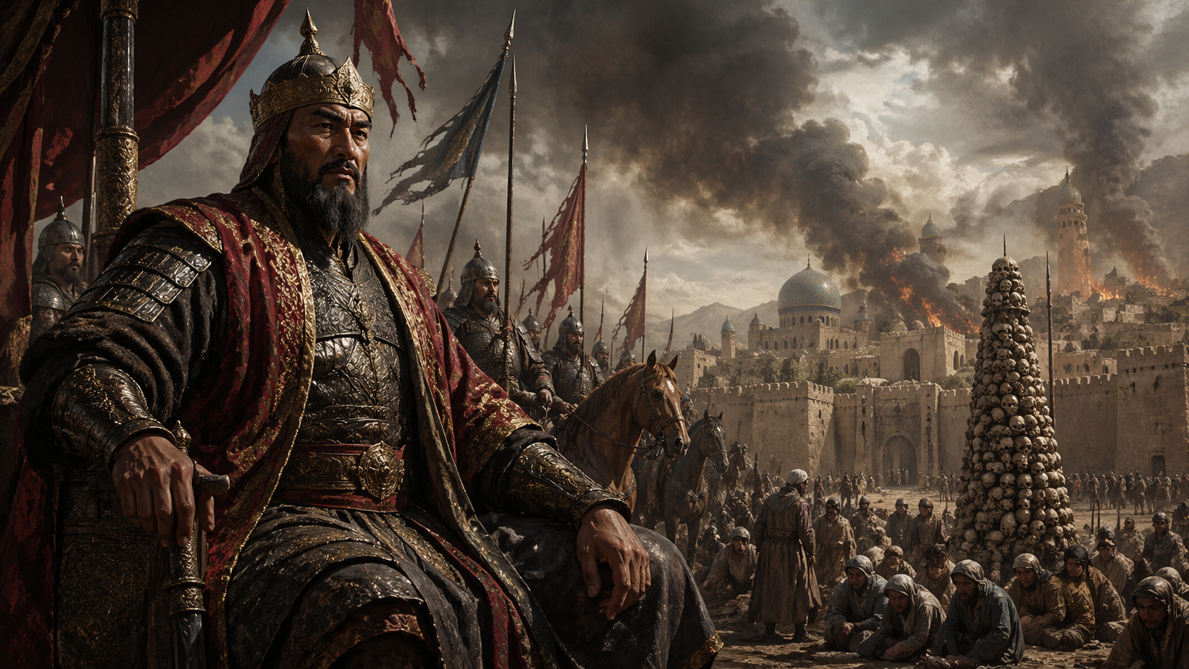 Timur: el conquistador que construía pirámides de cráneos y palacios de mármol